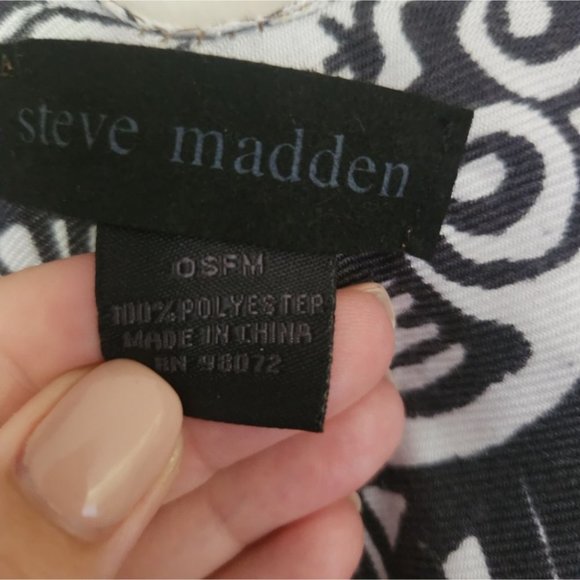 STEVE MADDEN | Floral kimono cardigan shawl brown black OS - Picture 4 of 4